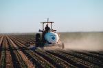 Fields, tractor, mechanization, dust, fertilizer, tank, Dirt, soil, FMNV02P12_17.0839