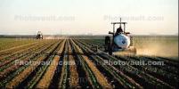 Fields, tractor, mechanization, dust, fertilizer, tank, Panorama, Dirt, soil, FMNV02P12_18