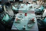Napkins, Plates, Pillows, Table Settings, chairs, Huahine, Tahiti, FRBV03P14_16