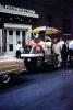 Hot Dog Scooter, Three-Wheeler, Provincetown, Tri-wheeler, 3-Wheeler, Minicar, parasol, umbrella, microcar, August 1961, 1960s, FRBV09P02_07