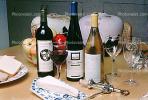 Wine Bottles, Brie, Cheese, Corkscrew, corker, bottle opener, cork, fruit bowl, FTBV01P05_15