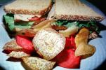 sandwich, vegetable chips, FTCV01P07_03