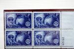 Service Above Self, 1905 - 1955, Hand, torch, globe, earth, Eight Cent Stamp, GCPV01P07_13