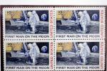 NASA moon landing, First Man on the Moon, Ten Cent Stamp, Philatelic Endowment Fund, LEM, Lunar Module, GCPV01P07_14