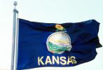 Kansas, State Flag, Fifty State Flags, GFLV02P07_02
