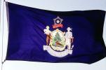 Maine State Flag Dirigo, Fifty State Flags, GFLV02P07_09