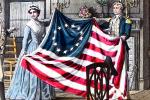 1776, Betsy Ross, 13-Stars Flag, American Revolution, Original Thirteen Colonies, GFLV03P10_02B