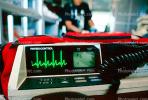 Heart Monitor, Cardiac Arrest, Physio-Control, Portable, Lifepak 10, ambulance, heart beats, Physio Control, HEPV03P09_03