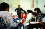 Teaching Mothers how to take care of their Children, Well Baby Clinic, Colonia Flores Magon, HOFV01P08_12
