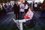 Woman with Broken Leg, Wheel Chair, HPWV01P08_10