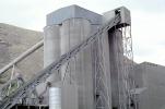 Silo, conveyer belt, Cement Manufacturing, aggergate, Lime Cement Factory, Durkee, ICBV01P01_17