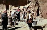 Men, water pails, buckets, Afghanistan, ICDV02P01_04