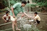 Constructing a Geodesic Dome, Bamboo Framing, ICDV03P04_15