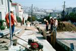 Installing Fiber Optic Cable, Intersection of 17th street and Mississippi streets, Potrero Hill, ICSV02P11_16