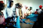 Woman, female, Sewing Class, cutting material, ITAV01P04_02