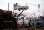 crane, Smoke, Air Pollution, soot, Pulp Mill, building, IWLV01P13_01