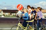STOP, Crosswalk Safety, stingray bicycle, KEDV01P02_06