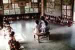 Schoolroom, Sevagram, India, 1984, 1980s, KEDV01P02_14