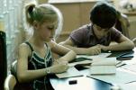 classroom, student, Girl, writing, thinking, learning, KEDV02P04_10