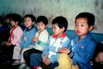 Kids in Classroom, Students, Boys, China, KEDV03P13_19