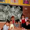 Brownie, Girls, Boys, desk, Classroom, 1960s, KEDV04P06_10