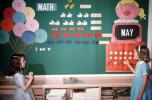 Math, balloons, Classroom, 1960s, KEDV05P07_17