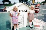 Police, STOP sign, July 1985, 1980s, KEPV01P03_09