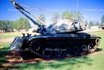 Tank, Crane, ww II, world war two, tracked vehicle, Camp Shelby, Mississippi, MYAV03P02_06