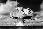 Baker nuclear explosion, Bikini Atoll, water column, Baker Shot, July 25, 1946, MYEV01P03_19.1698