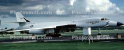 Rockwell B-1 Bomber, Lancer, Wright-Patterson Air Force Base, Fairborn, Ohio, Panorama, MYFV07P13_11B