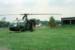 A53, Aerospatiale SA318C Alouette II, Helicopter, Belgian Army, MYFV24P04_09