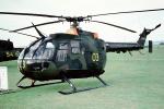 MBB Bo 105, Messerschmitt-B?lkow-Blohm (MBB) Helicopter, MYFV24P06_02