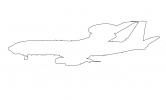 AWACS E3D outline, line drawing, MYFV28P07_17O