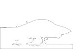 Grumman F-14 Tomcat outline, line drawing, shape, MYNV06P05_01O