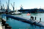 USS Topeka (SSN 754), Nuclear Powered Sub, American, Alameda Naval Air Station, USN, Los Angeles-class submarine, MYNV11P09_13