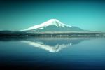 Mount Fuji, Reflection, Lake, water, NAJV01P07_12