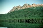 forest, mountains, lake, reflection, trees, water, NCAV01P15_12