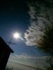Moonlight, Clouds, Washington Island, Green Bay, NLWD01_012