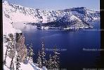 Wizard Island, Crater Lake National Park, water, NNOV01P01_14