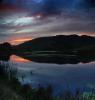 Pond, Water, Sunset, Reflection, Reservoir, Lake, NPND04_093