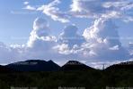 Cumulus Clouds and a Mountain Range, NSAV01P08_13