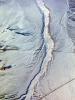 Zippered Landscape, frozen river, cold, ice, snow, central Nevada, fractal, NSND01_041