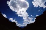 Cumulus Clouds, east of Moab, Castle Valley, NSUV06P02_17