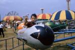 Piloting a Space Ship Ride, County Fair, 1950s, PFFV05P11_08