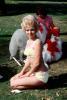Lady, Bikini, Swimsuit, Bouffant Hairdo, Blonde, 1960s, PFMV02P12_05