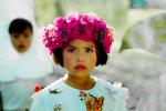 girl, female, costume, pretty, hat, butterfly, Bougainvillea, PFPV03P06_06
