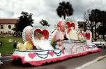 Hearts, Strawberry Festival, Lakeland Parade, 1950s, PFPV05P13_10