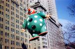 Harold the Clown, Smiling, Helium Balloon, Macy's Thanksgiving Day Parade, 1949, 1940s, PFPV06P06_15