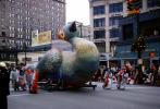 Peacock Bird Balloon, Cute, Cleveland Christmas Parade, 1950s, PFPV09P13_02