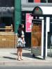 Bus Stop, woman, dress, PFSD01_027